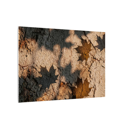 Cozy Shadow Play Canvas Art - Texture Japandi