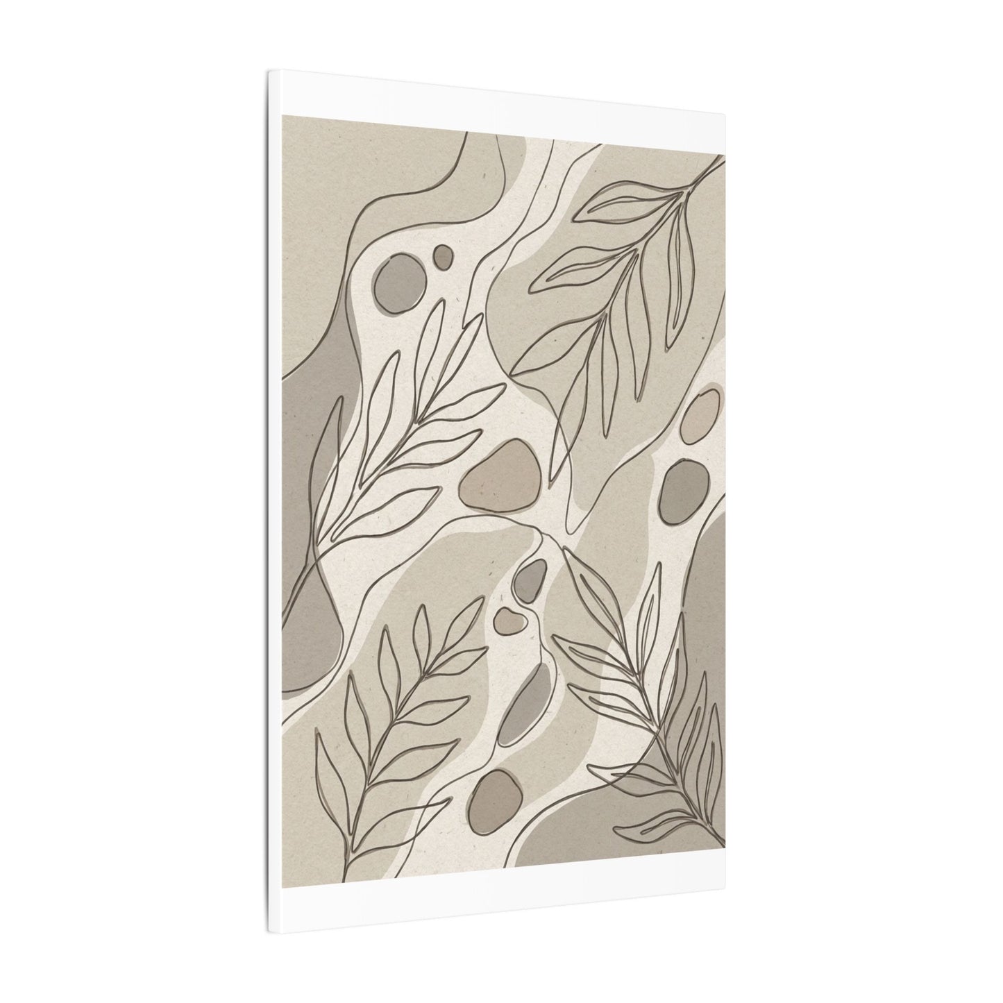 Japandi Minimal Line Canvas Art