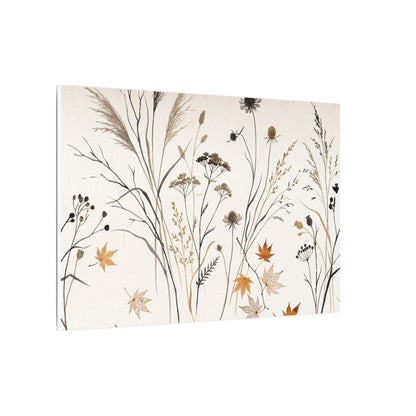 Dawn Dried Flowers Canvas Art - Japandi Kanso