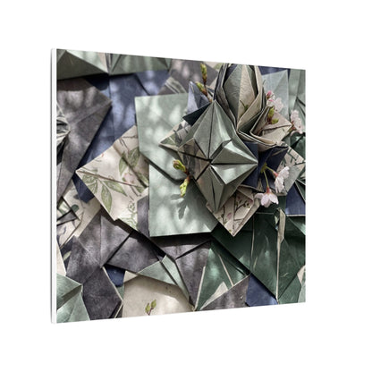 Shibui Paper Fold Canvas Art - Japandi Japanese Pattern
