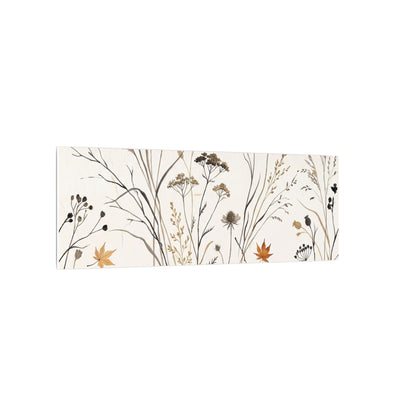 Dawn Dried Flowers Canvas Art - Japandi Kanso