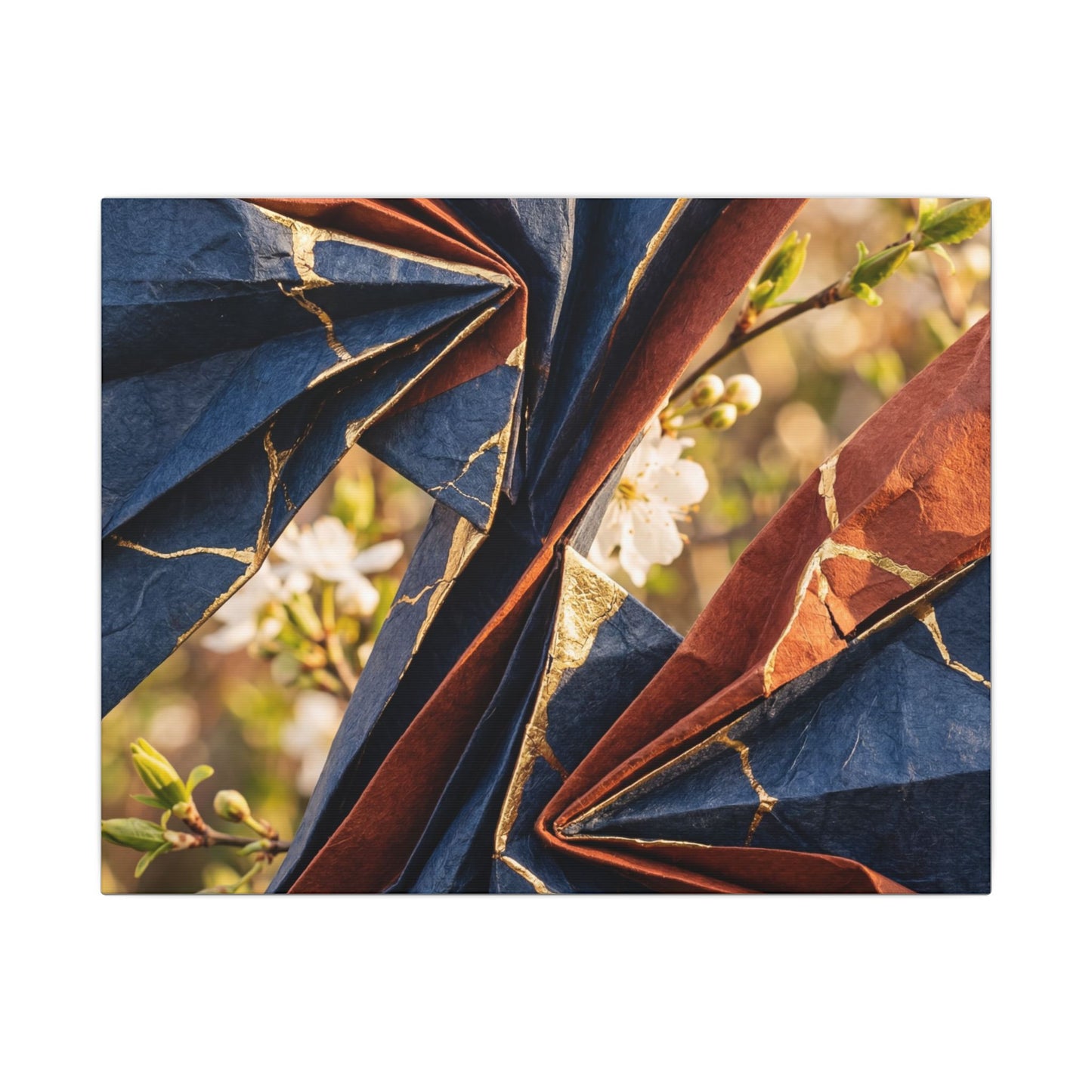 Spring Ceramic Bowl Watercolor Canvas Art | Warm Decor Art Print