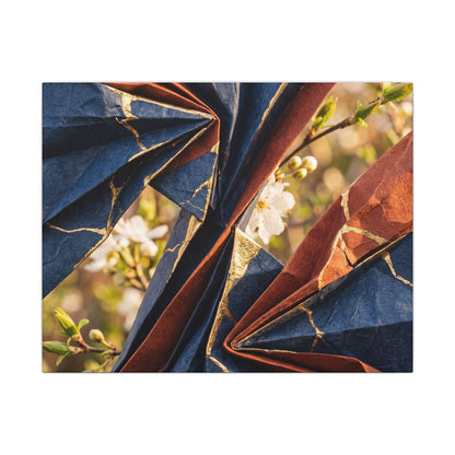 Spring Ceramic Bowl Watercolor Canvas Art | Warm Decor Art Print