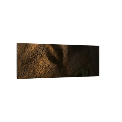 Candlelight Shadow Play Canvas Art - Dark Japandi Ma