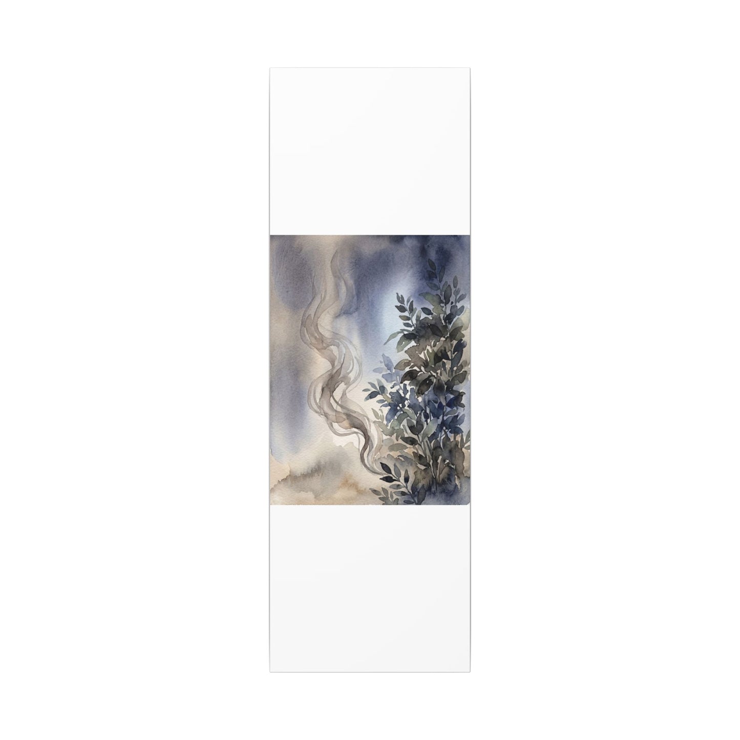 Incense Smoke Summer Canvas Art | Japandi Cozy Design