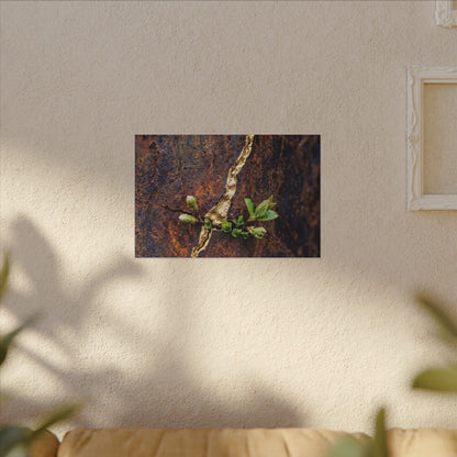 Overcast Rust Patina Canvas Art - Kintsugi Datsuzoku