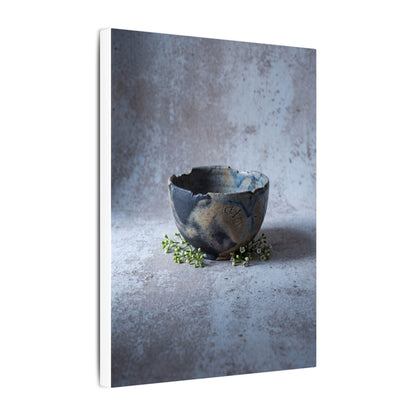 Ceramic Bowl Spring Canvas Art | Japandi Warm Design
