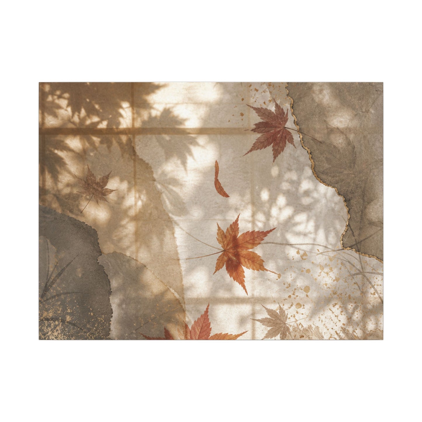 Datsuzoku Shoji Screen Canvas Art - Japandi Japanese Pattern