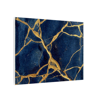 Kintsugi Crackle Canvas Art