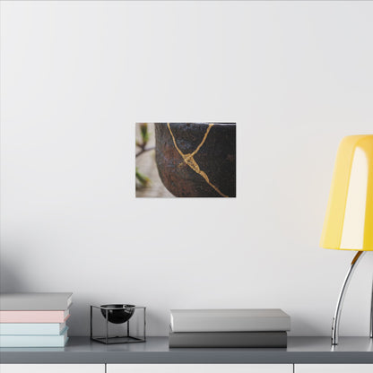 Dawn Tea Ceremony Canvas Art - Kintsugi Mono No Aware