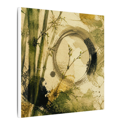 Ink Brushstroke Sumi E Canvas Art | Calm Zen Art