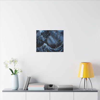 Ocean Wave Spring Canvas Art | Kintsugi Artful Design