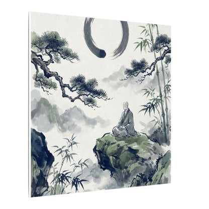 Zen Sumi-e Canvas Art