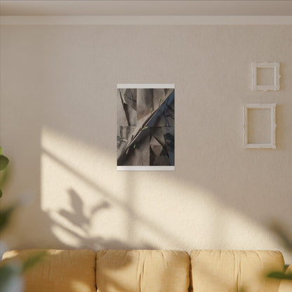 Paper Fold Canvas Art | Spring Japandi Japanese Pattern Art