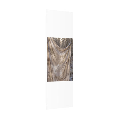 Ma Silk Drape Canvas Art - Japandi Japanese Pattern