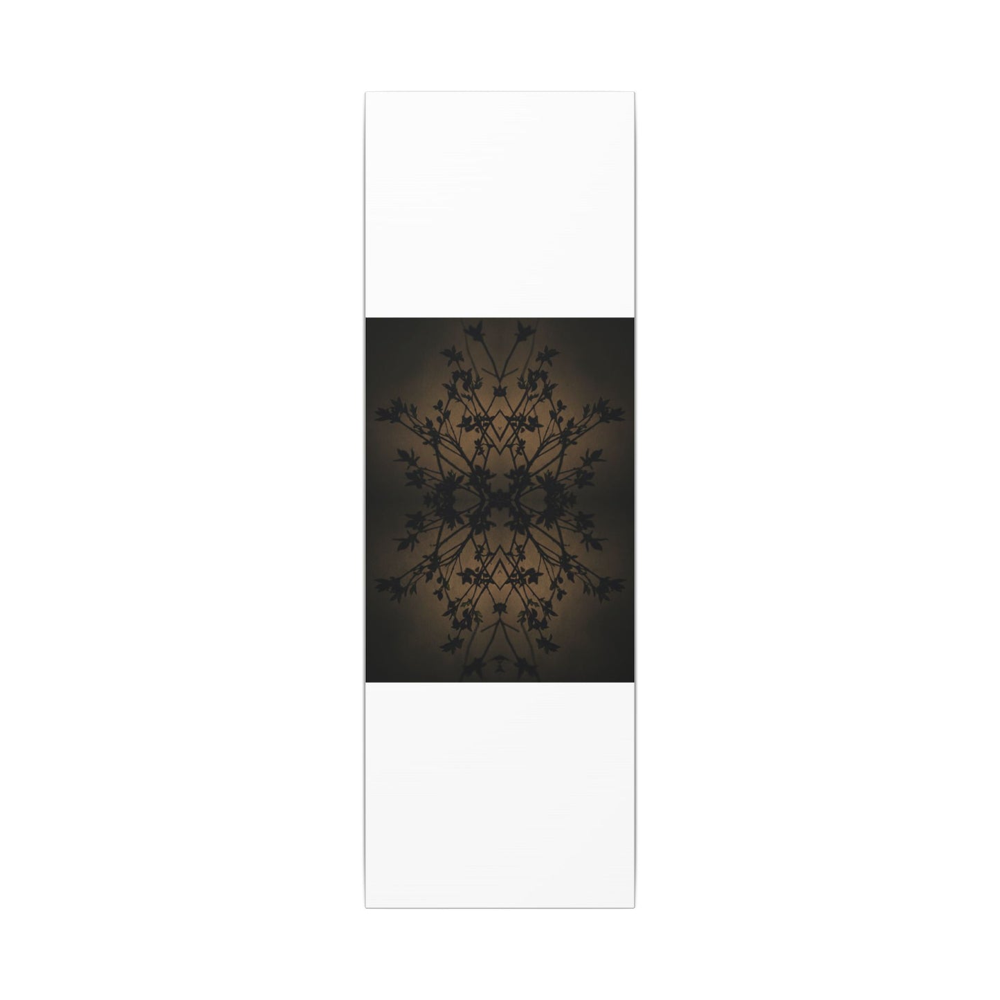 Golden Hour Shadow Play Canvas Art - Dark Japandi Seijaku