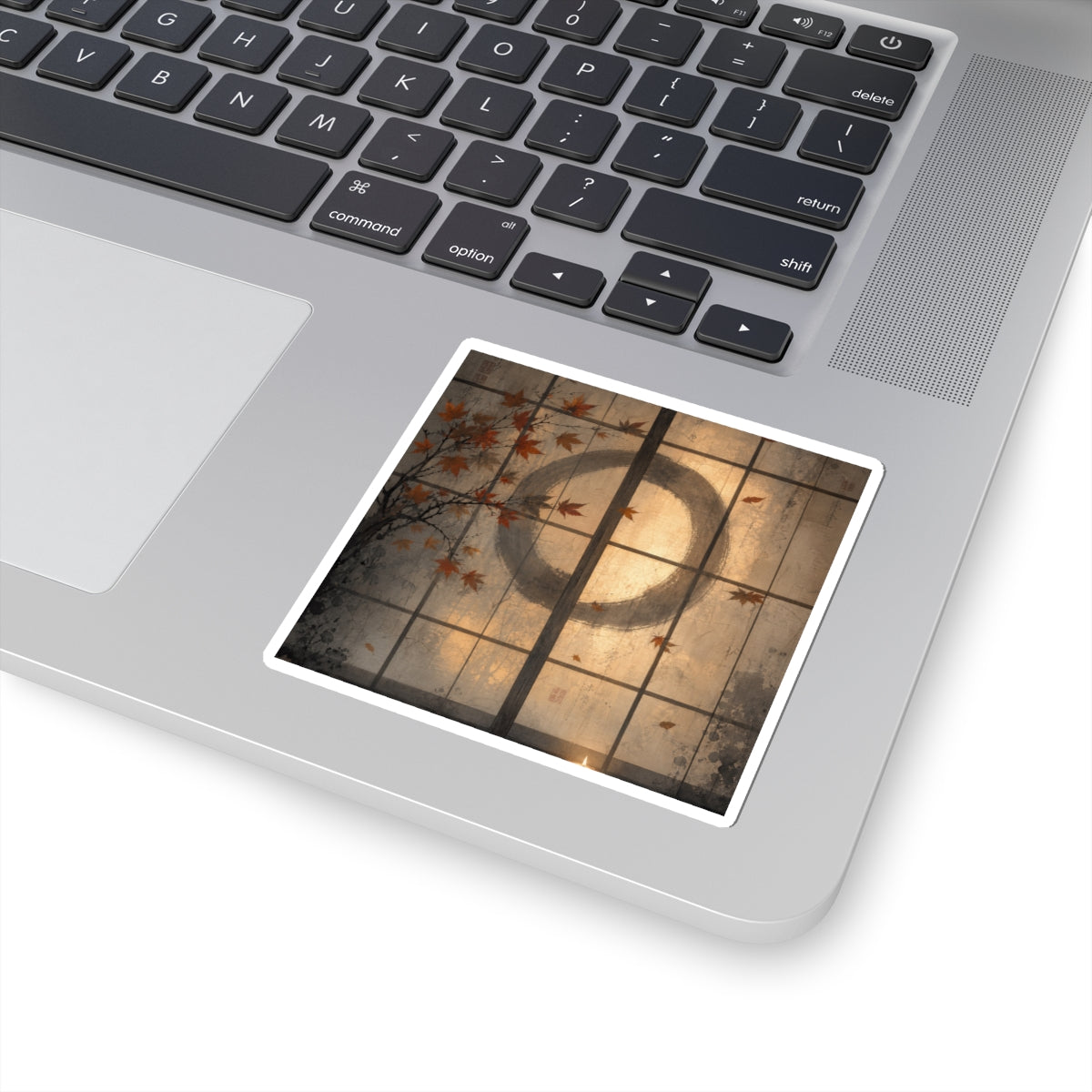 Shoji Screen Sticker | Autumn Japandi Texture Art