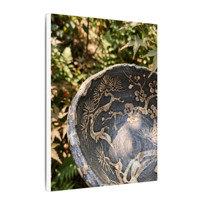 Ceramic Bowl Canvas Art | Summer Japandi Japanese Pattern Art