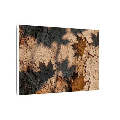 Cozy Shadow Play Canvas Art - Texture Japandi