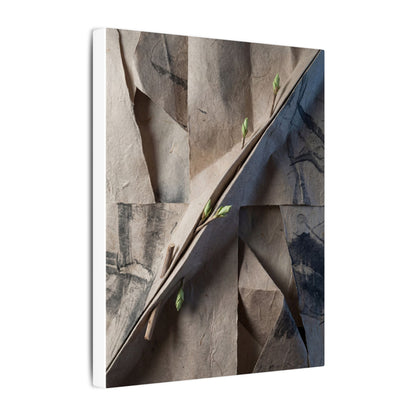 Paper Fold Canvas Art | Spring Japandi Japanese Pattern Art
