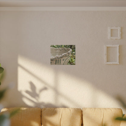 Elegant Ceramic Bowl Canvas Art - Japanese Pattern Japandi