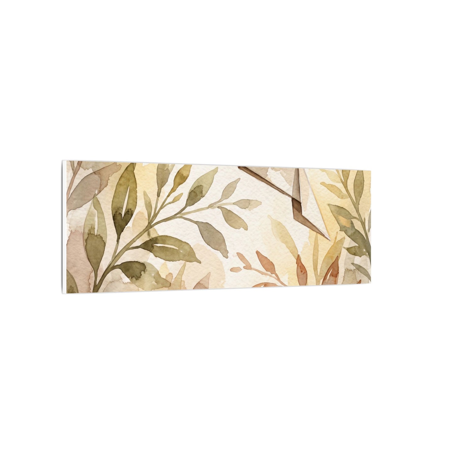 Fukinsei Paper Fold Canvas Art - Japandi Watercolor
