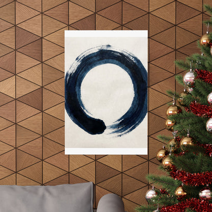 Balanced Meditation Zen Enso Wall Art Print