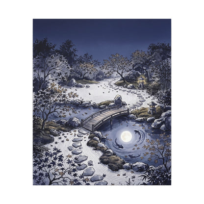 Torii Gate Enso Canvas Art | Contemplative Zen Art
