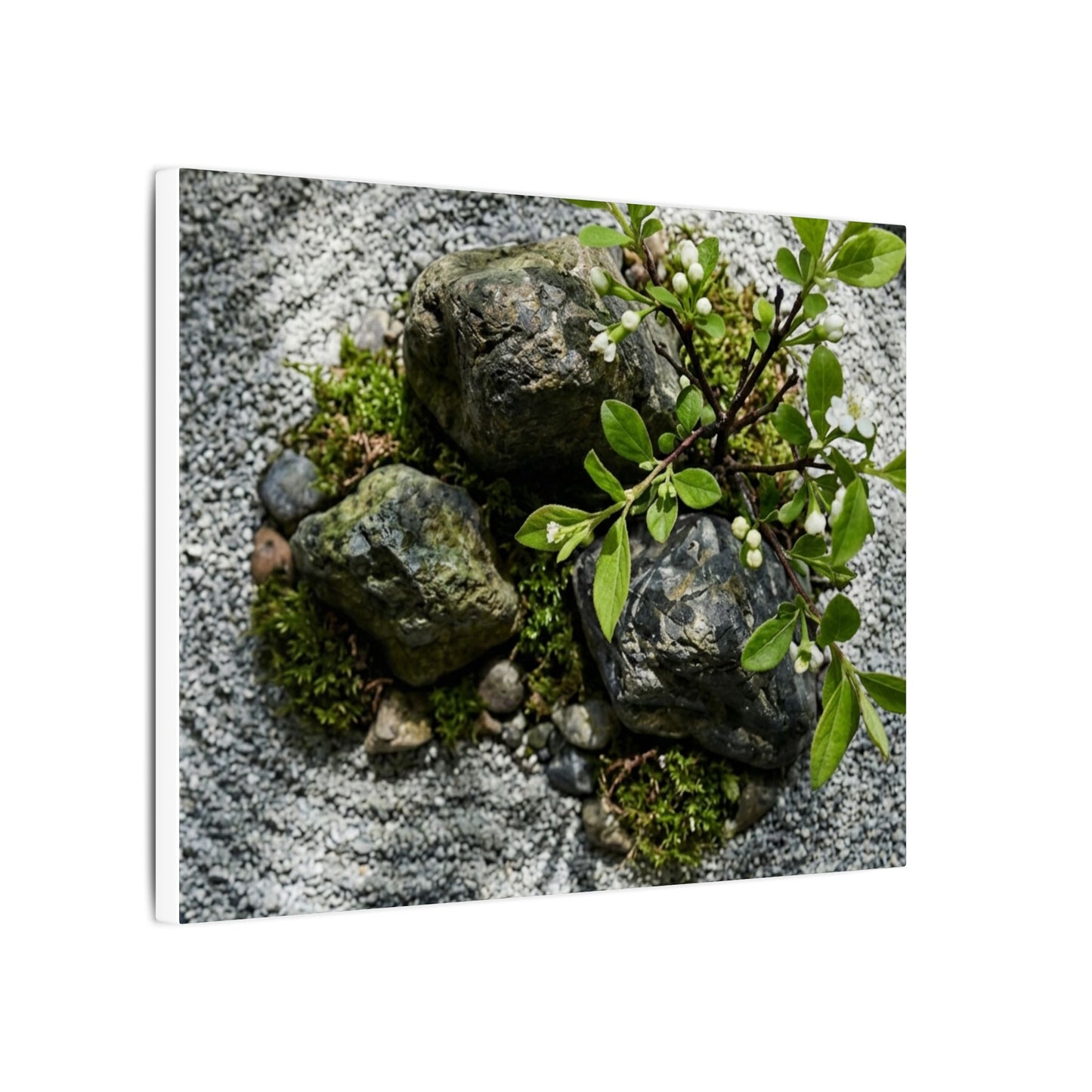 Zen Ceramic Bowl in Dappled | Karesansui Canvas Art