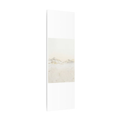 Mountain Mist Winter Canvas Art | Japandi Warm Design