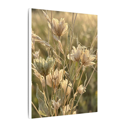 Summer Dried Flowers Minimal Line Canvas Art | Cozy Decor