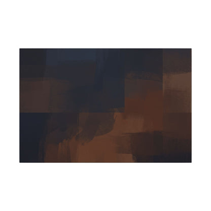Wabi-sabi Minimal-line Japandi Charcoal Canvas Art