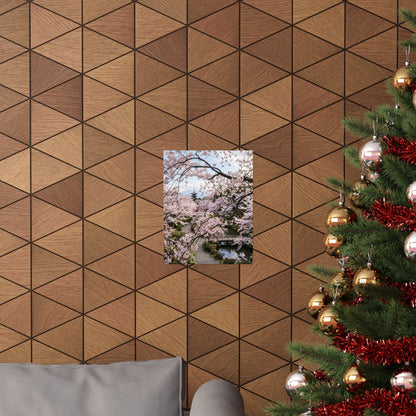 Golden Hour Ceramic Bowl Wall Art Print - Japandi Shibui