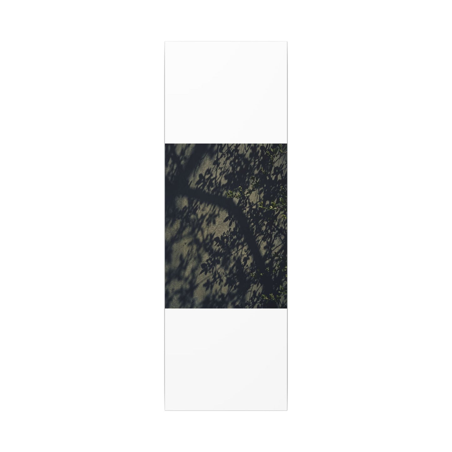 Atmospheric Shadow Play Canvas Art - Moody Minimal Dark Japandi