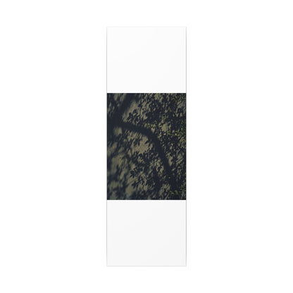Atmospheric Shadow Play Canvas Art - Moody Minimal Dark Japandi