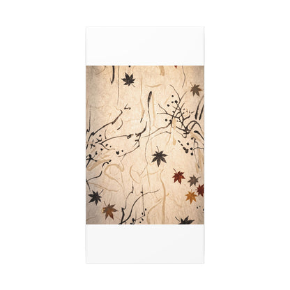 Golden Hour Shoji Screen Canvas Art - Japandi Fukinsei