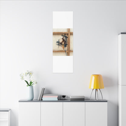 Winter Shoji Screen Broken Beauty Canvas Art | Resilient Decor