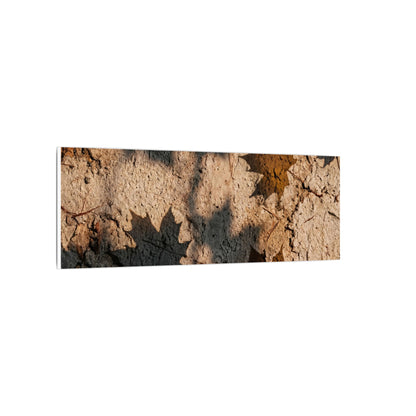 Cozy Shadow Play Canvas Art - Texture Japandi