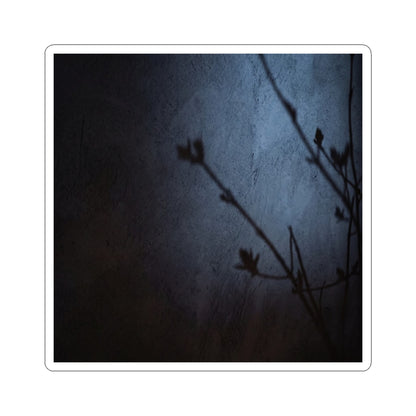 Moonlight Shadow Play Sticker - Dark Japandi Kanso