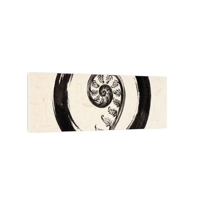 Fern Unfurling Autumn Canvas Art | Zen Peaceful Design