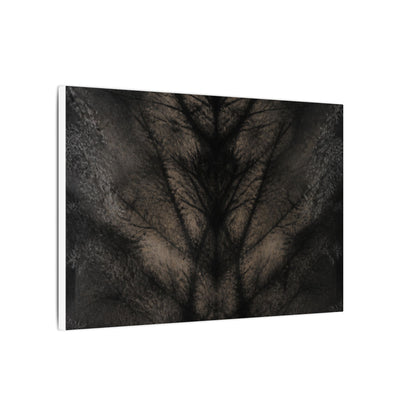 Seijaku Shadow Play Canvas Art - Dark Japandi Charcoal Ink