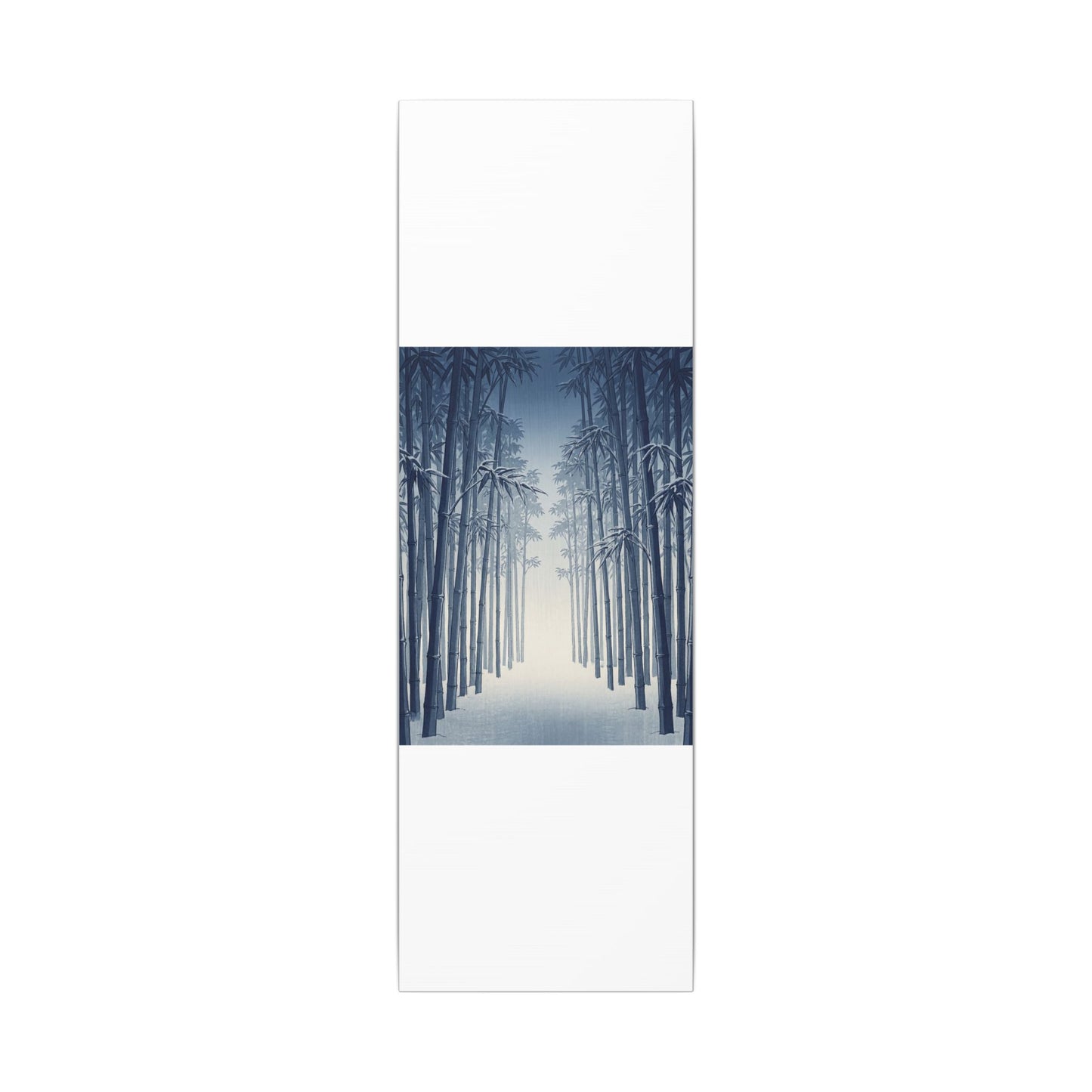 Bamboo Grove Canvas Art | Winter Zen Ukiyo E Inspired Art
