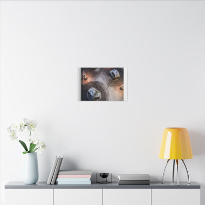 Candlelight Rock Garden Canvas Art - Japandi Ma