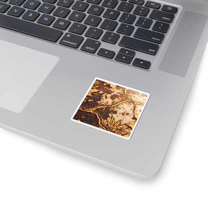 Seijaku Rust Patina Sticker - Kintsugi Gold Vein