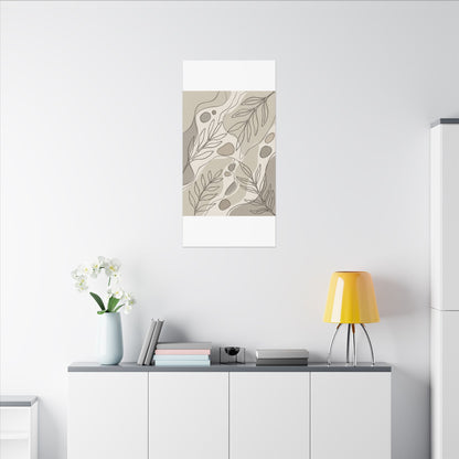 Japandi Minimal Line Canvas Art
