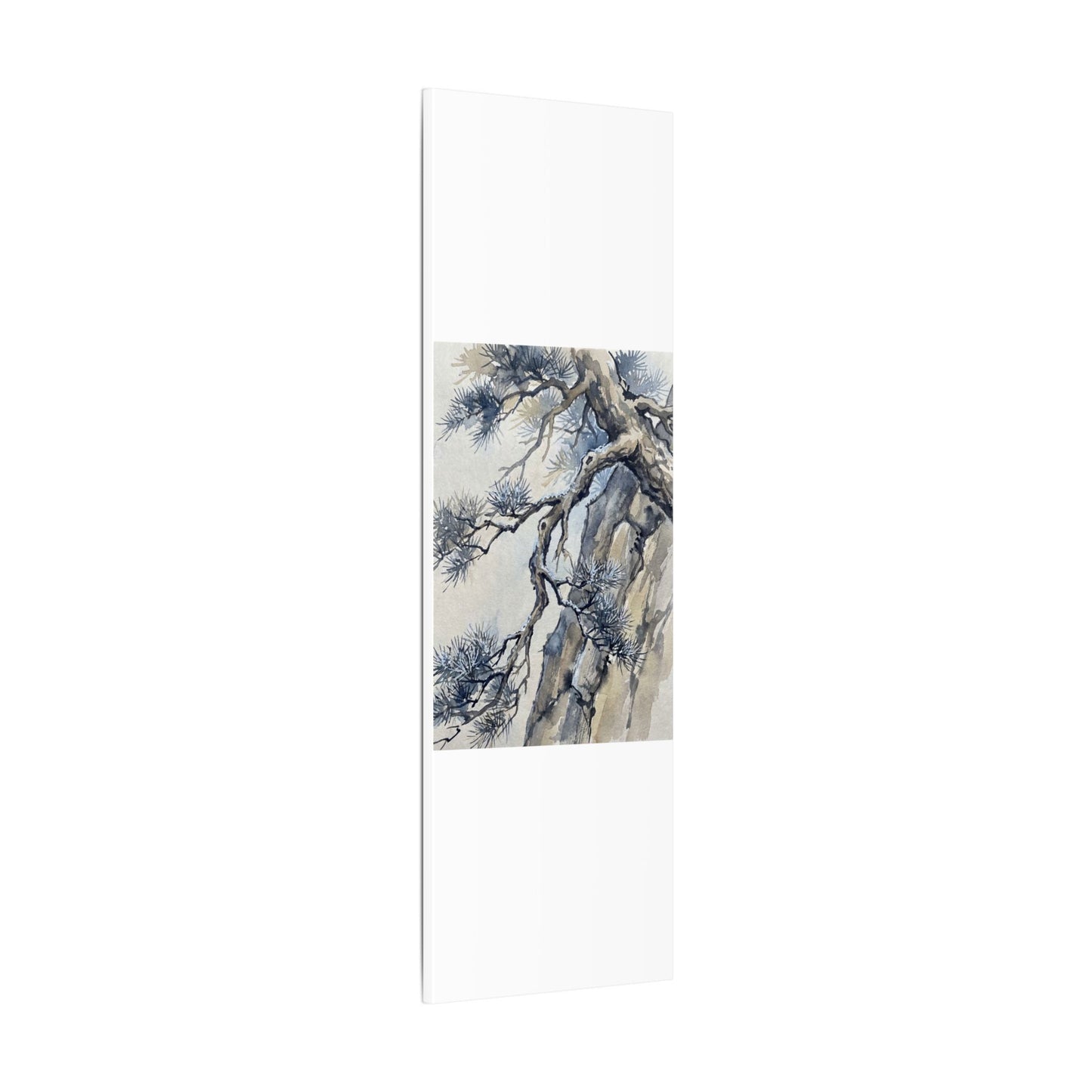 Moonlight Pine Tree Canvas Art - Japandi Seijaku