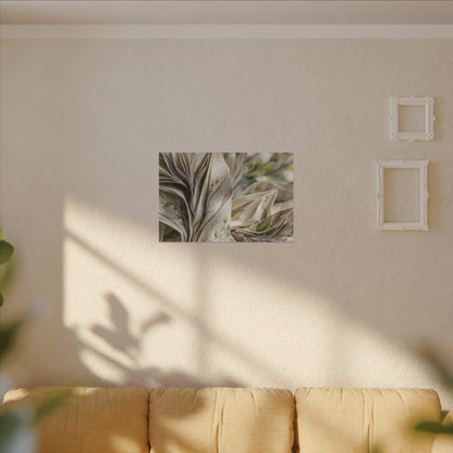 Fukinsei Paper Fold Canvas Art - Japandi Watercolor