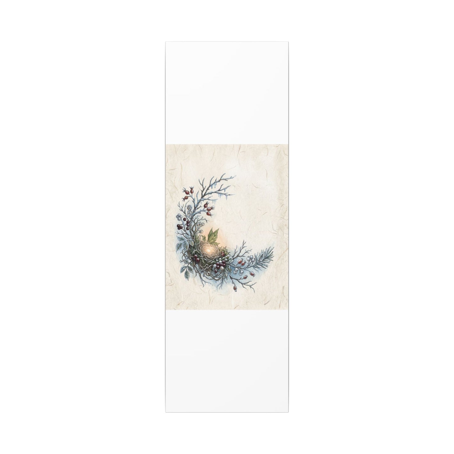 Winter Shoji Screen Forest Whimsy Canvas Art | Enchanting Decor