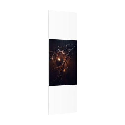 Datsuzoku Cherry Blossom Canvas Art - Dark Japandi Moody Minimal
