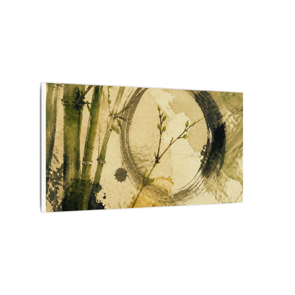 Ink Brushstroke Sumi E Canvas Art | Calm Zen Art